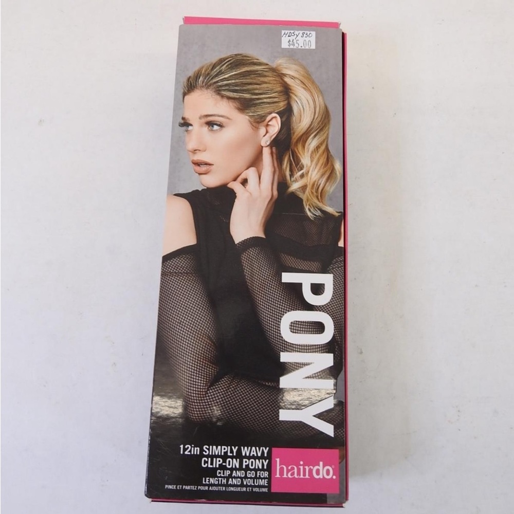 New Hair do clip pony extension 
Color: Ginger Brown